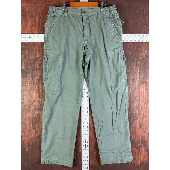 5.11 Tactical Series Cargo Pants Utility Zipper Pockets 74290 Green Mens 34x32 - Picture 2 of 9